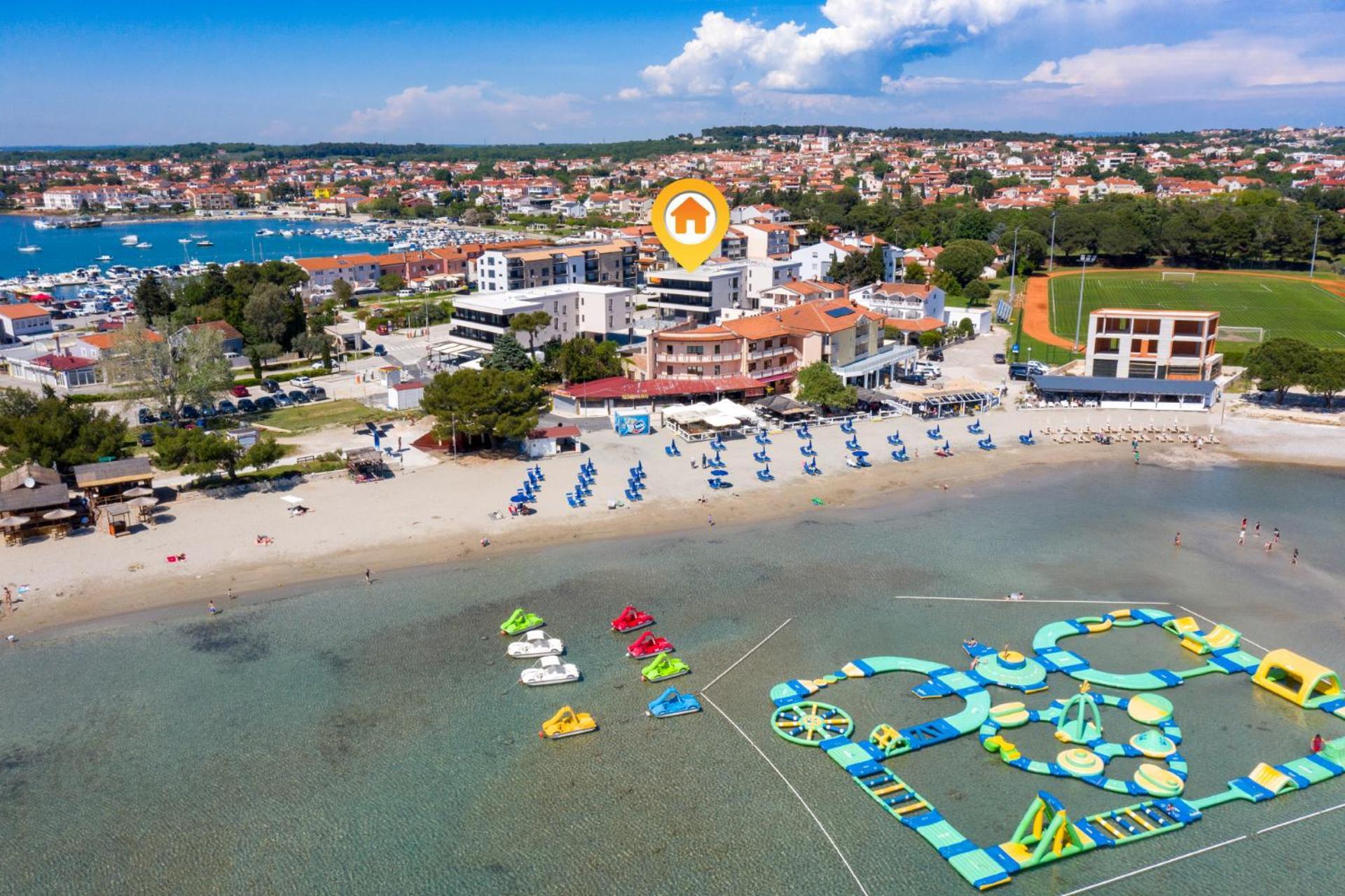 Fly Rooms Medulin - 50M From The Beach - New 2024 Eksteriør billede